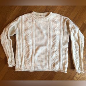 Tradlands modern fisher sweater, size M